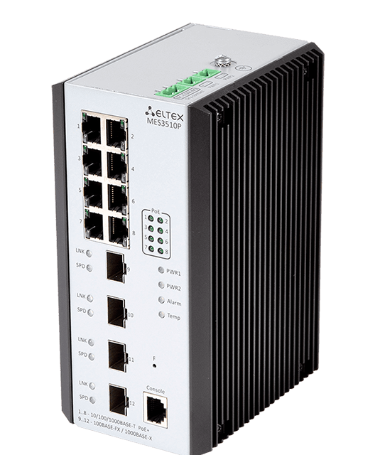 Eltex MES3510P | Ethernet-коммутатор индустриальный